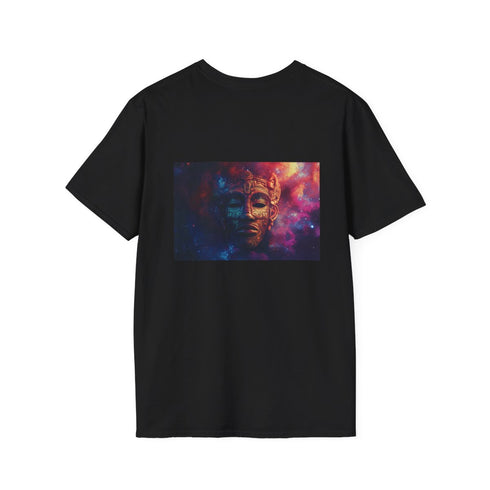 Tribal Mask Galaxy Morph T-Shirt