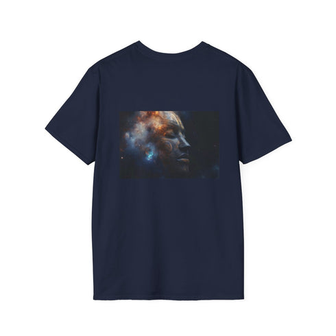 Tribal Mask Galaxy Morphing T-Shirt