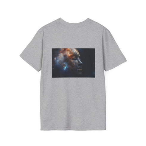 Tribal Mask Galaxy Morphing T-Shirt