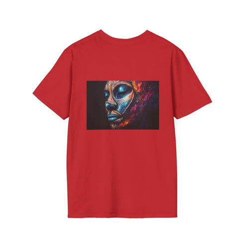 Tribal Mask Galaxy Transformation T-Shirt