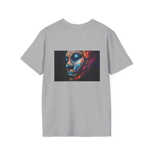 Tribal Mask Galaxy Transformation T-Shirt