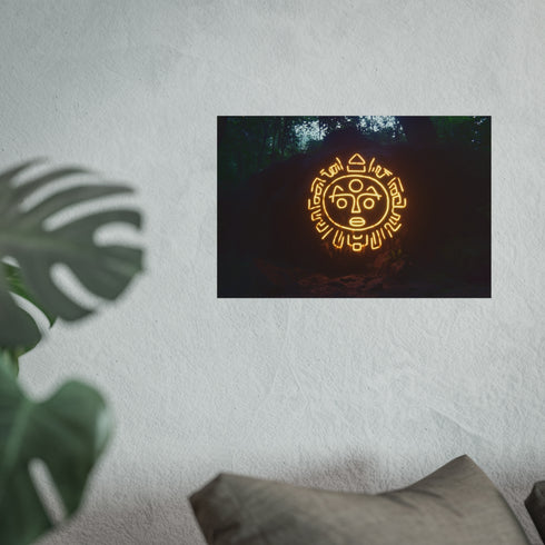 Tribal Totem Illuminated Art Installation