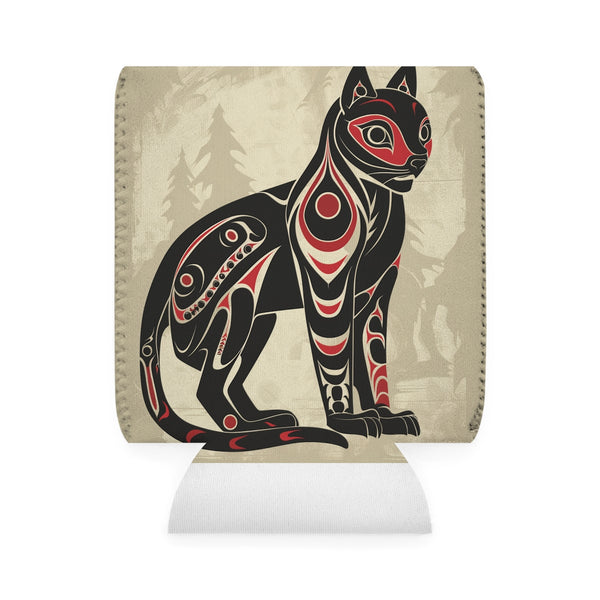 Tribal Vibes Can Cooler Sleeve: Stay Cool in Style!