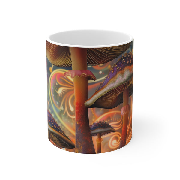 "Trippy Mushroom Magic Mug"