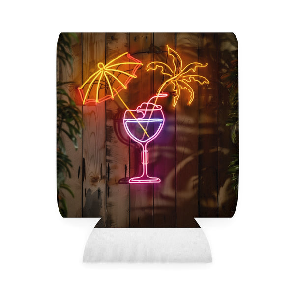 Tropical Cocktail Neon Cooler Sleeve