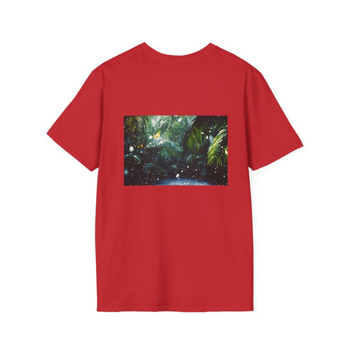Tropical Jungle Winter Snow Tshirt