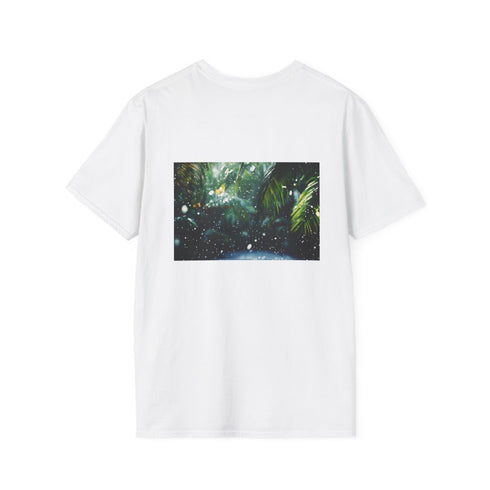 Tropical Jungle Winter Snow Tshirt