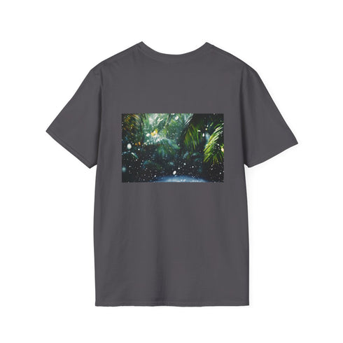 Tropical Jungle Winter Snow Tshirt