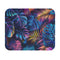 Tropical Neon Jungle Mouse Pad