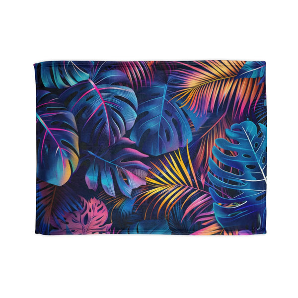 "Tropical Oasis Bed Cover"