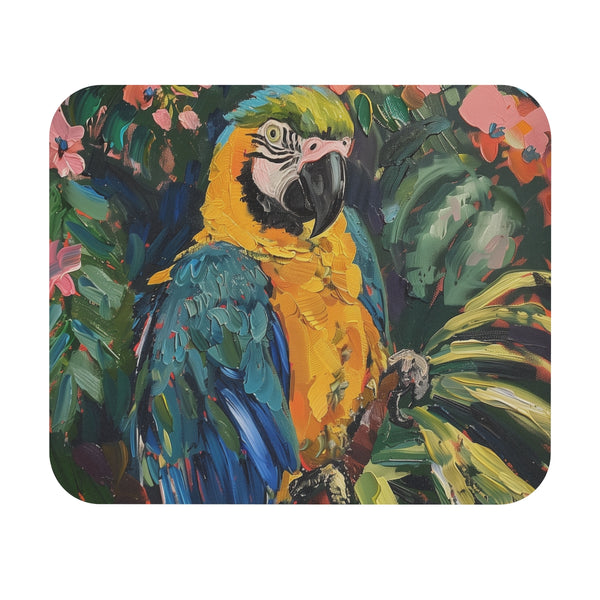 Tropical Parrot Dream Mouse Pad