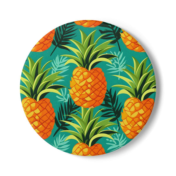 "Tropical Pineapple Paradise Coaster"