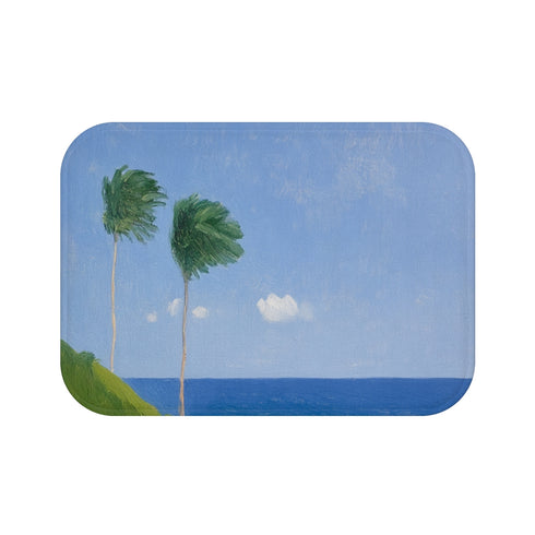 "Tropical Storm Bath Mat: Shore"