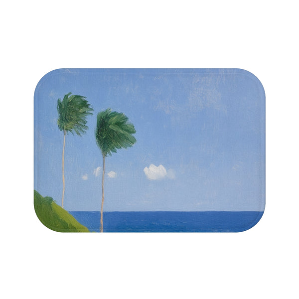 "Tropical Storm Bath Mat: Shore"