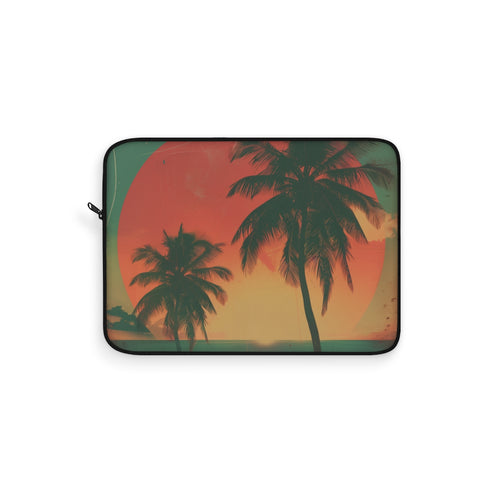 "Tropical Sunset Laptop Sleeve"
