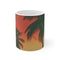 Tropical Sunset Palm Tree Mug