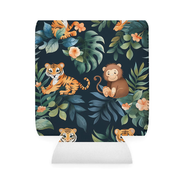 Tropical Tiger Can Cooler Sleeve
