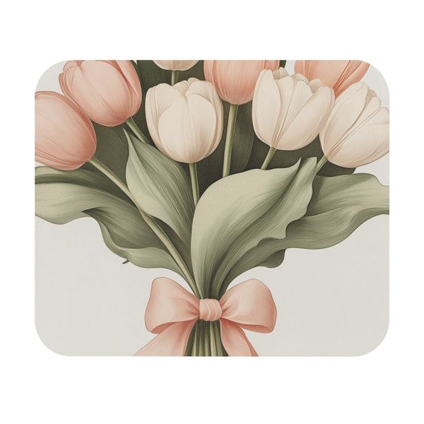 Tulip Bouquet Bliss Mouse Pad