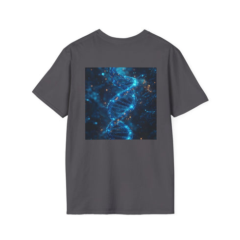 Turquoise Glass DNA Helix Shirt