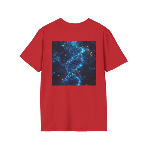 Turquoise Glass DNA Helix Shirt