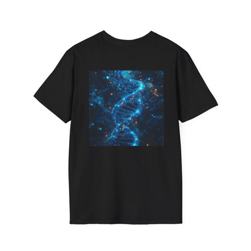 Turquoise Glass DNA Helix Shirt