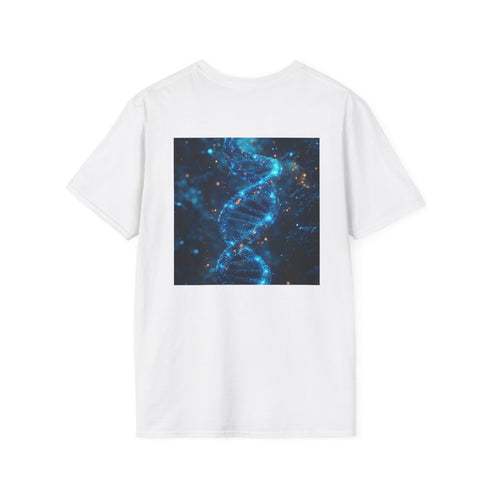 Turquoise Glass DNA Helix Shirt
