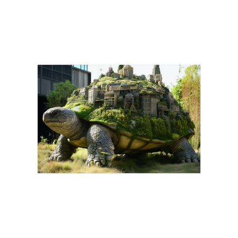 "Turtle City: Majestic Urban Wonderland"