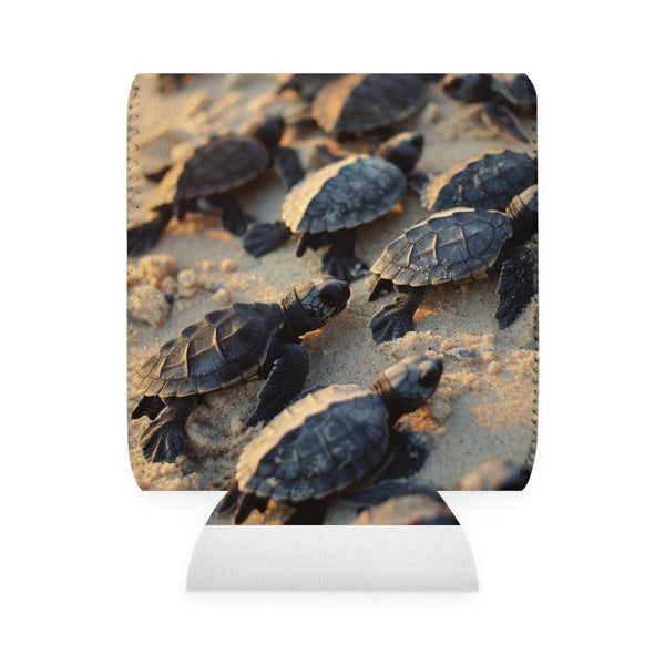 Turtle Paradise Can Cooler Sleeve