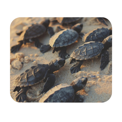 Turtle Paradise Mouse Pad