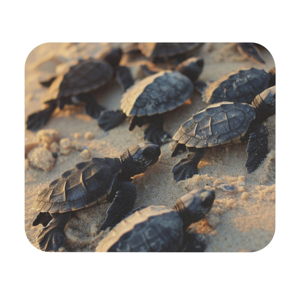 Turtle Paradise Mouse Pad
