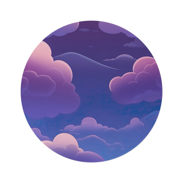 "Twilight Sky Round Rug"