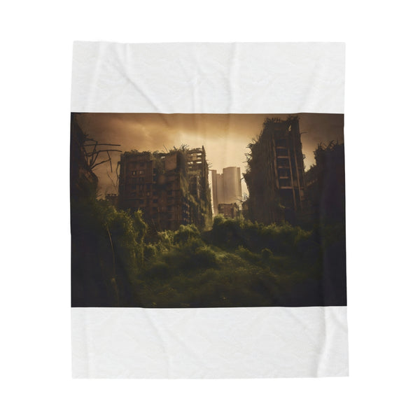 Twisted Skyscraper City Blanket