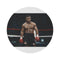 "Tyson Knockout Round Boxing Rug"