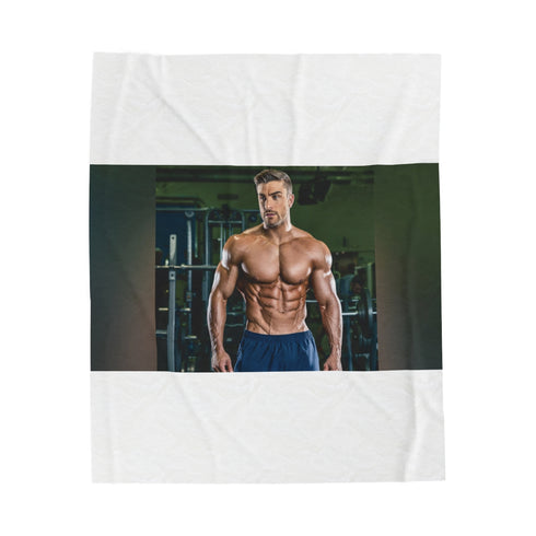 "Ultimate Abs Plush Blanket"