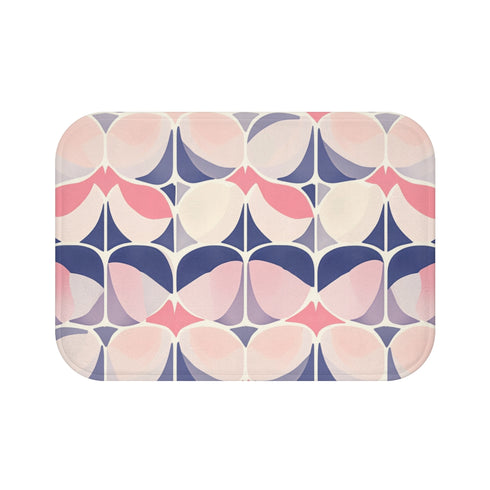 "Ultimate Geometric Bliss Bath Mat"