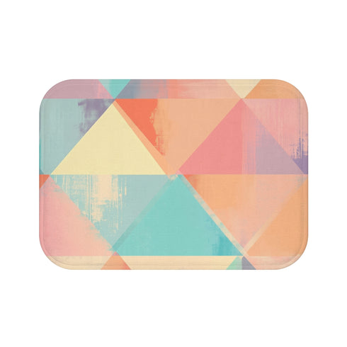 "Ultimate Geometrics Design Bath Mat"