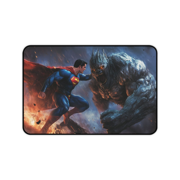 "Ultimate Superman vs. Doomsday Desk Mat"
