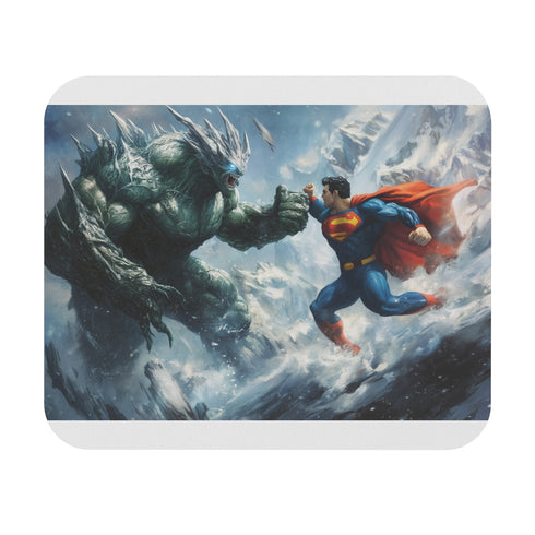 Ultimate Superman vs Doomsday Mousepad