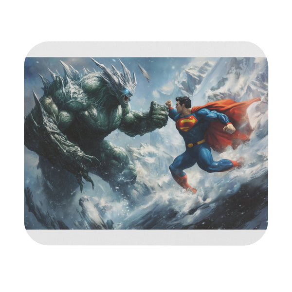 Ultimate Superman vs Doomsday Mousepad