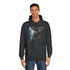 Ultron Painting Graphic Unisex College Hoodie - Lifestyle Model View