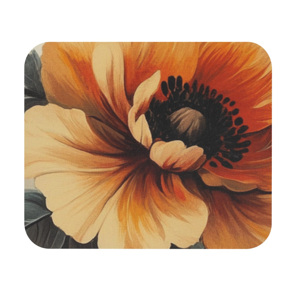 Undead Elegance Zomb Floral Mouse Pad