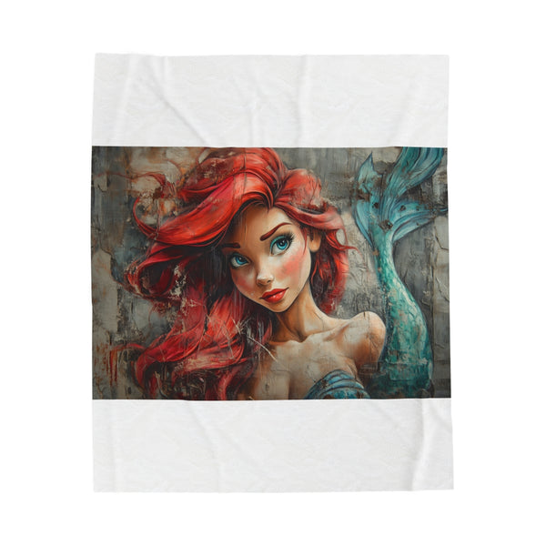 "Undersea Dream Ariel Blanket"