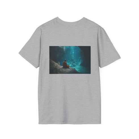 Underwater Cave Meditating Monk Shirt