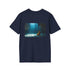 Underwater Cave Monk Meditation T-shirt