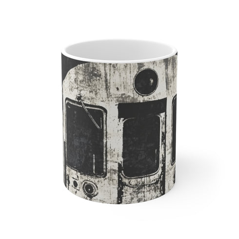 "Underwater Cave Train Adventure Mug"