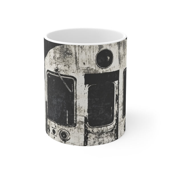 "Underwater Cave Train Adventure Mug"