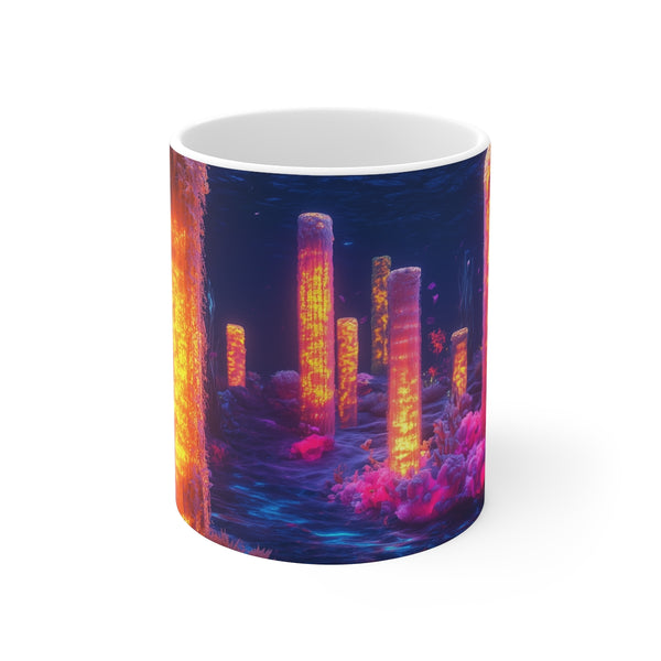 "Underwater City Coral Towers Mug"