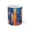 Underwater City Glowing Coral Mug