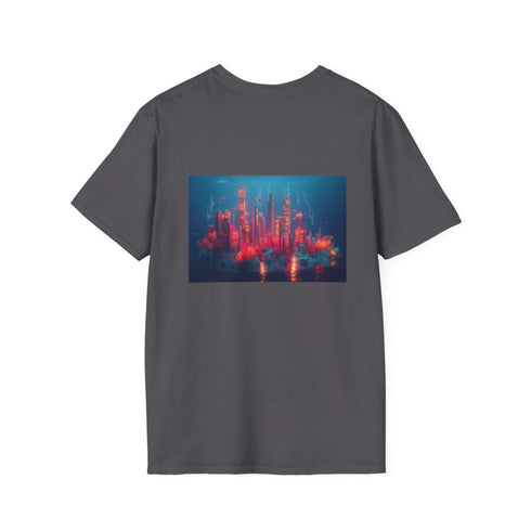 Underwater City Glowing Coral T-Shirt