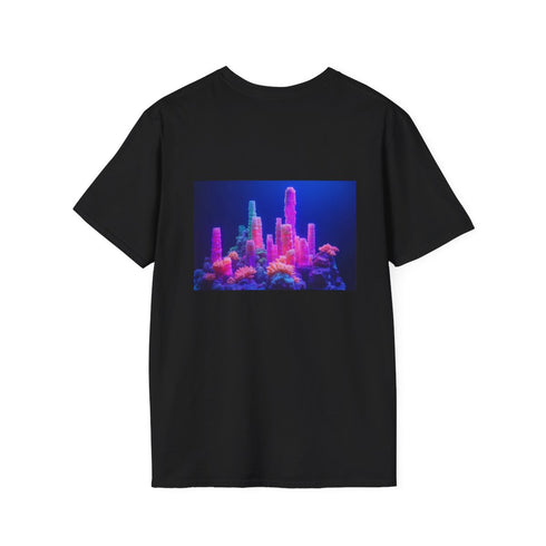 Underwater Coral City Glowing T-Shirt